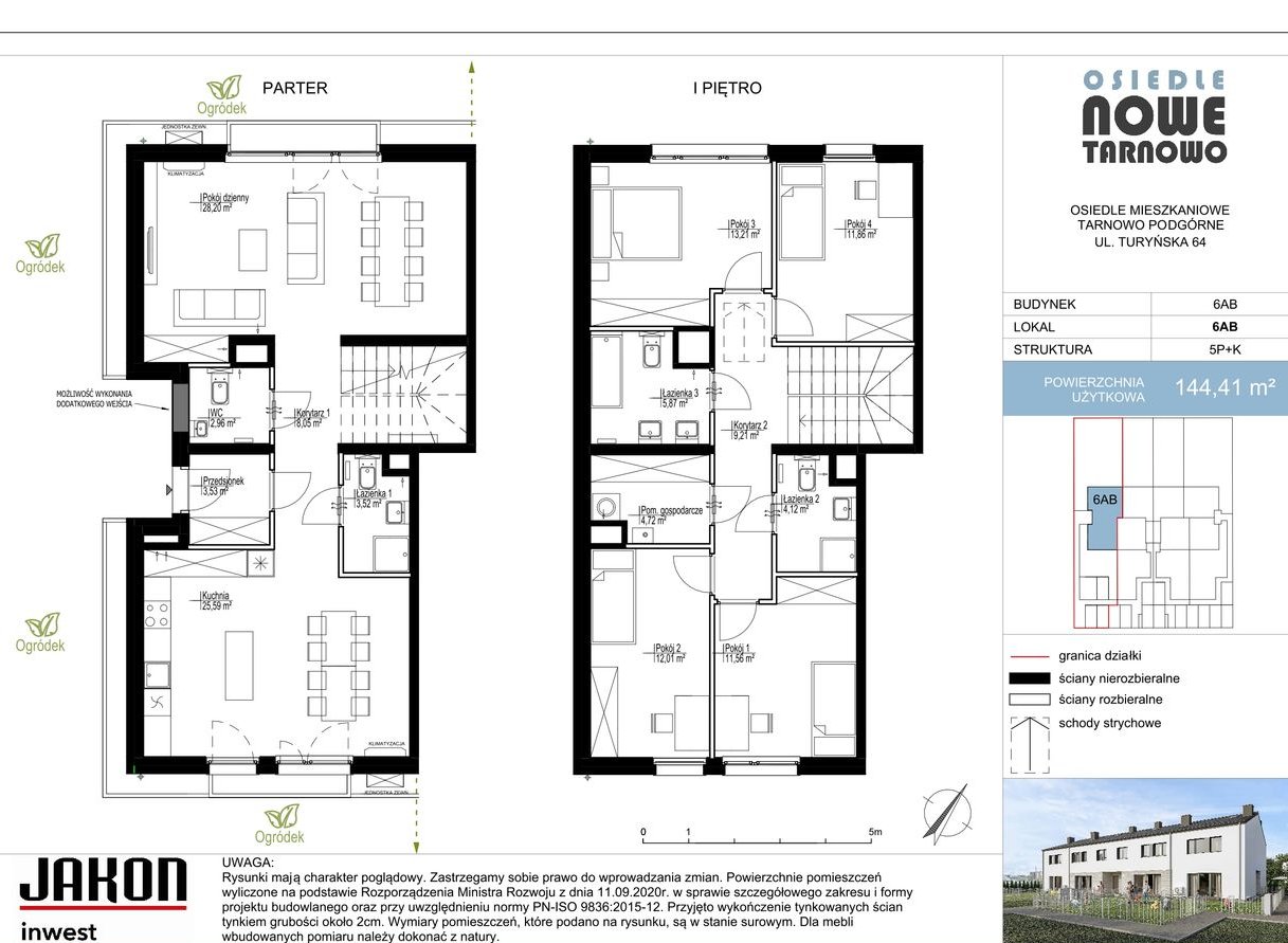 Osiedle Nowe Tarnowo | dom 5-pok. | 6A​B