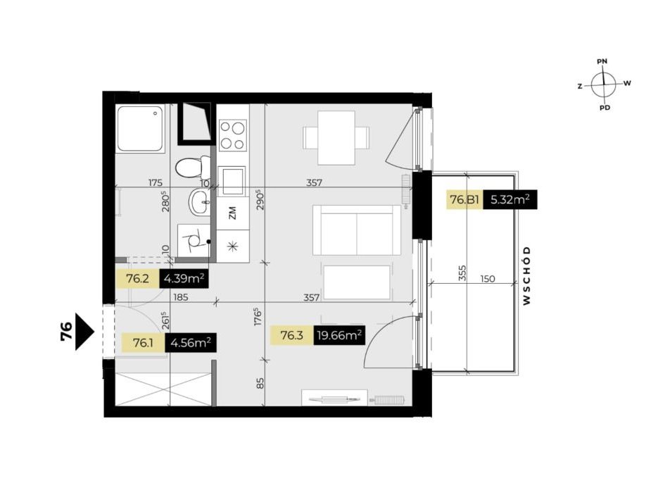 Tarasy Śląskie - kawalerka doskonała pod wynajem