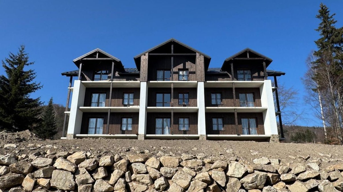 Szklarska poręba wykończony apartament piętrowy z pięknym widokiem