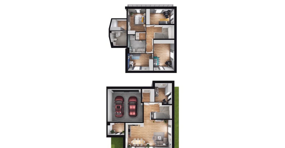 6-pok. dom 151 m2 + duży ogródek 255 m2