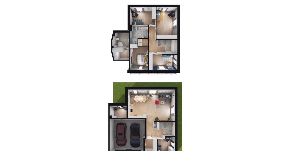 6-pok. dom 151 m2 + duży ogródek 339 m2