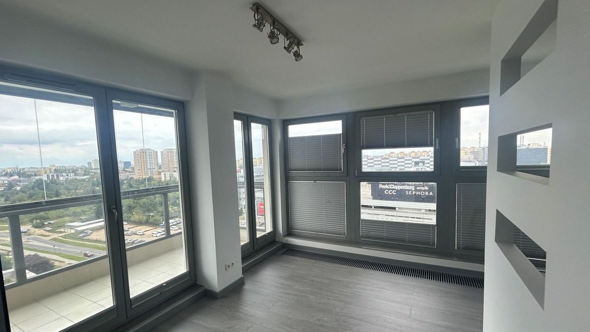 Gocław/Atrium 56 m2, 3-pokojowe, wykończone + balkon zabudowany