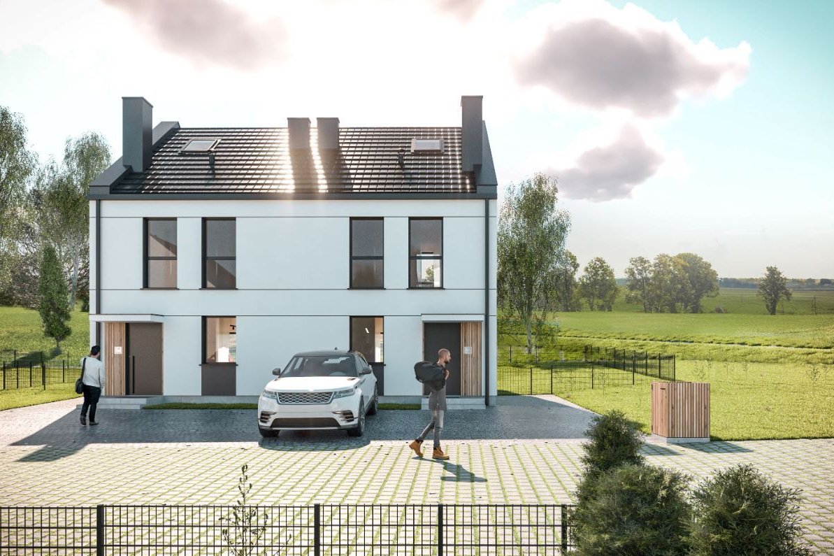 Dwupoziomowy dom z dużym ogrodem - Tokary