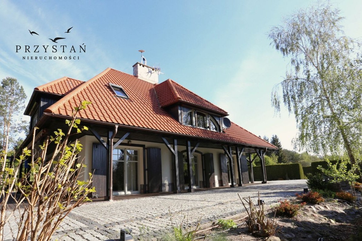 Wyjątkowy dom w sercu Kaszub | Posiadłość z ogrodem, lasem i stawem