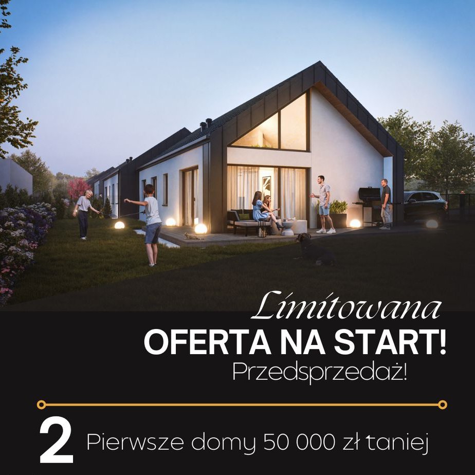 Dom w w zabudowie bliźniaczej przy Żelazowej Woli