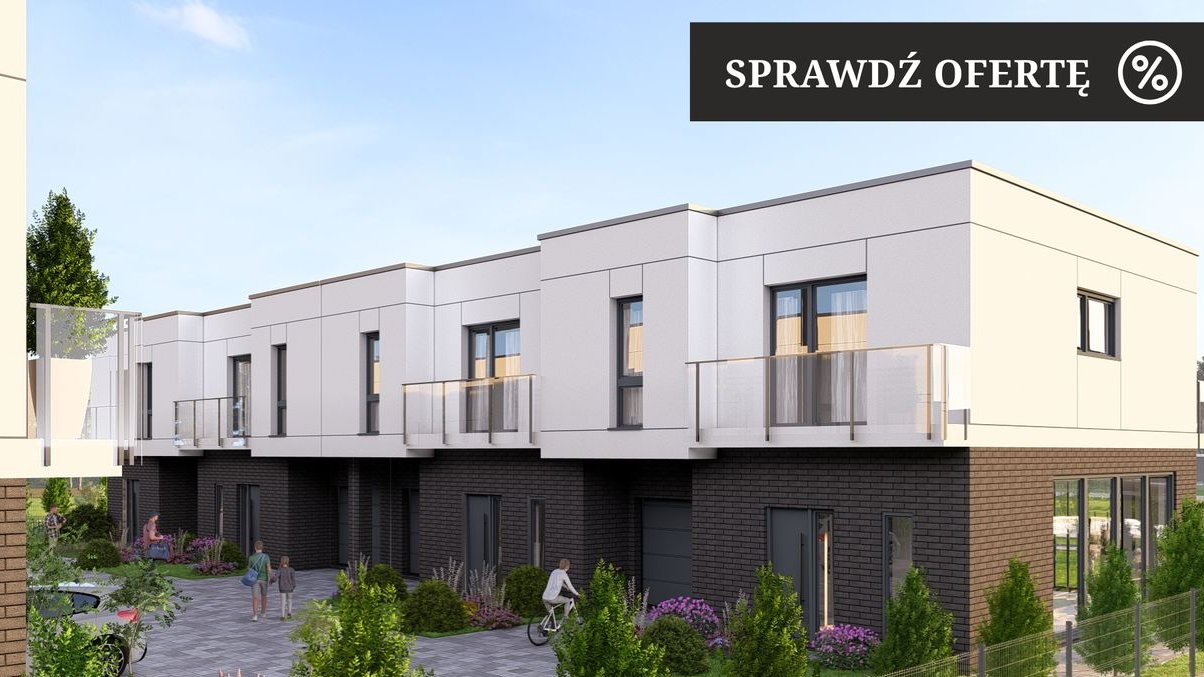 Dom szeregowy 104m² 3A | Okolice Warszawy | Garaż, ogród i taras