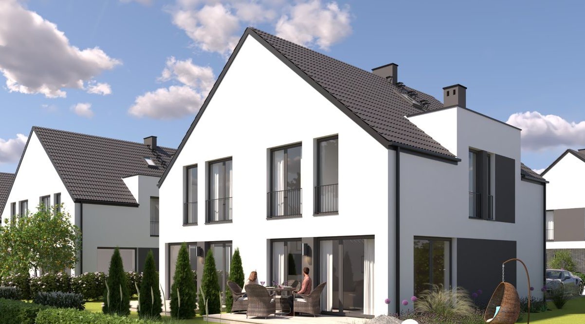 Dom jednorodzinny dwulokalowy - Osiedle Zacisze VIII i IX-ul. Pogodna