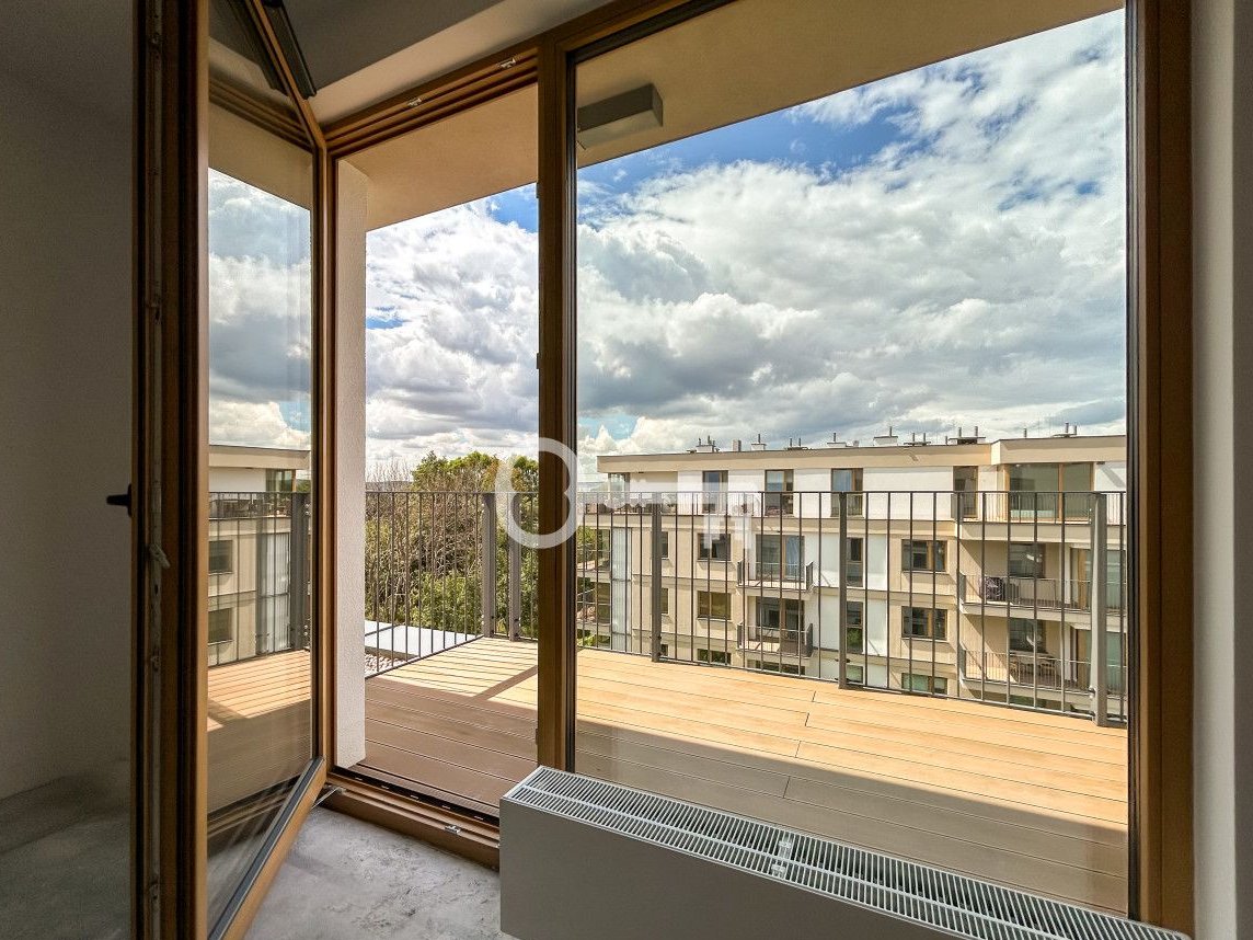 Apartament z tarasem 15 min od plaży w Brzeżnie