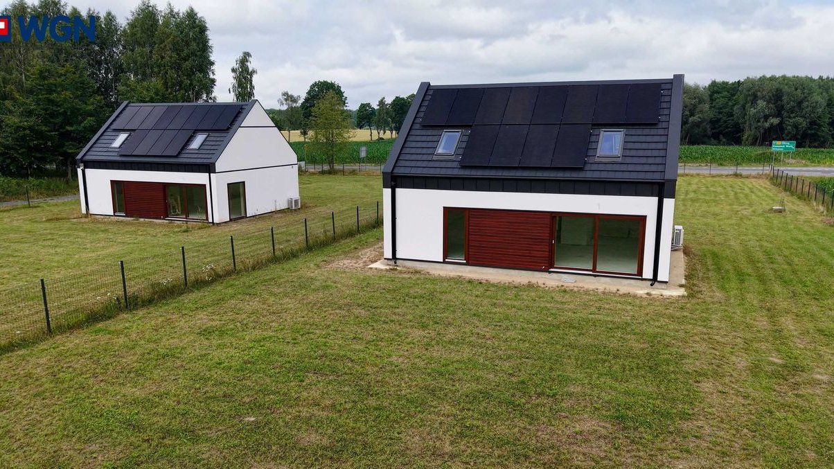 Dom jednorodzinny w stanie deweloperskim w Kamienniku Wielkim.