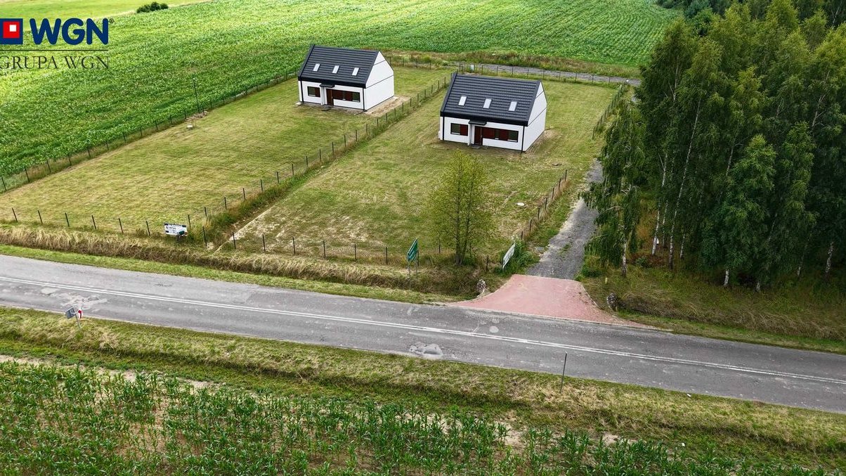 Dom jednorodzinny w stanie deweloperskim w Kamienniku Wielkim.