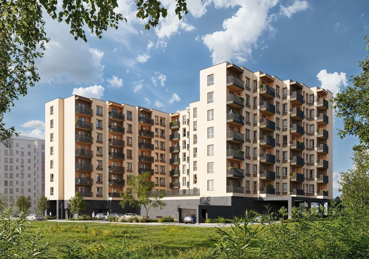 2-pokojowe mieszkanie 44m2 + balkon Bezpośrednio