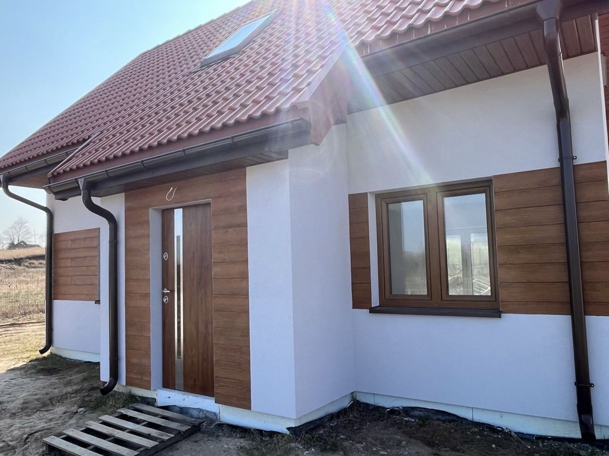 Nowy dom wolnostojący 76 m2 Gołdap