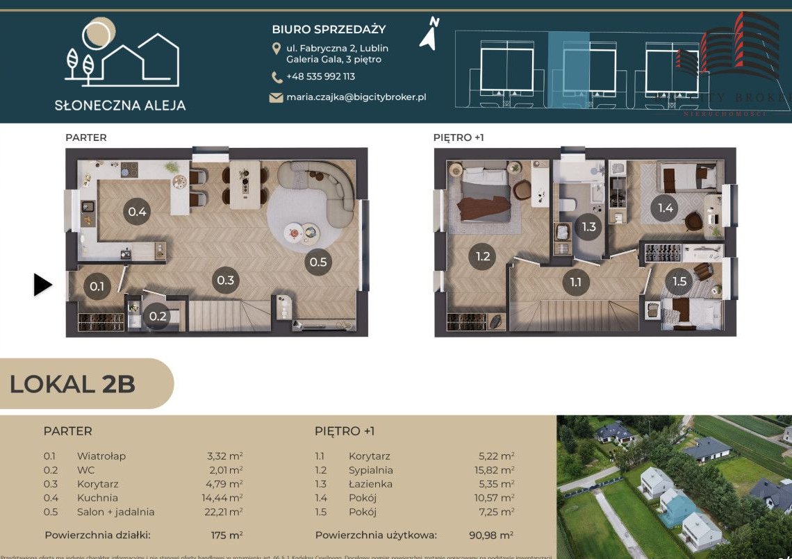 ** Kompaktowe domy - Dys, blisko Lublina **