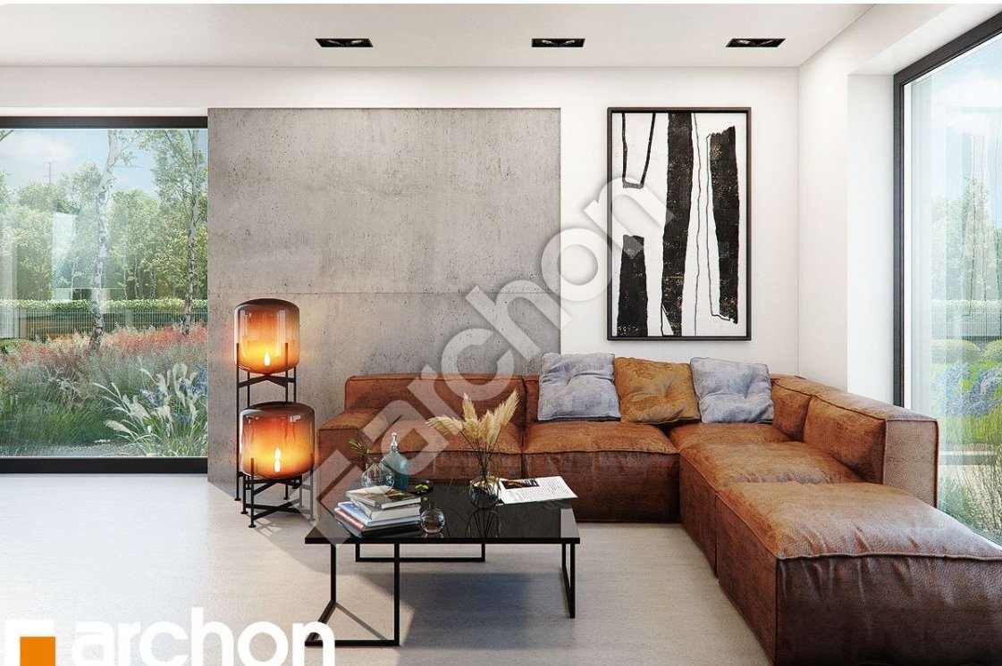 DOM NOWOCZESNY pompa ciepła