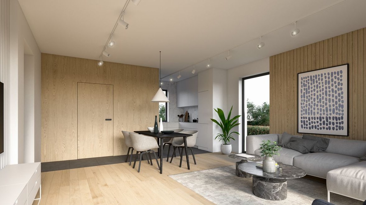 Komorniki 108 m2 | Ogród 136 m2 | 4 pokoje A+ | GOTOWY