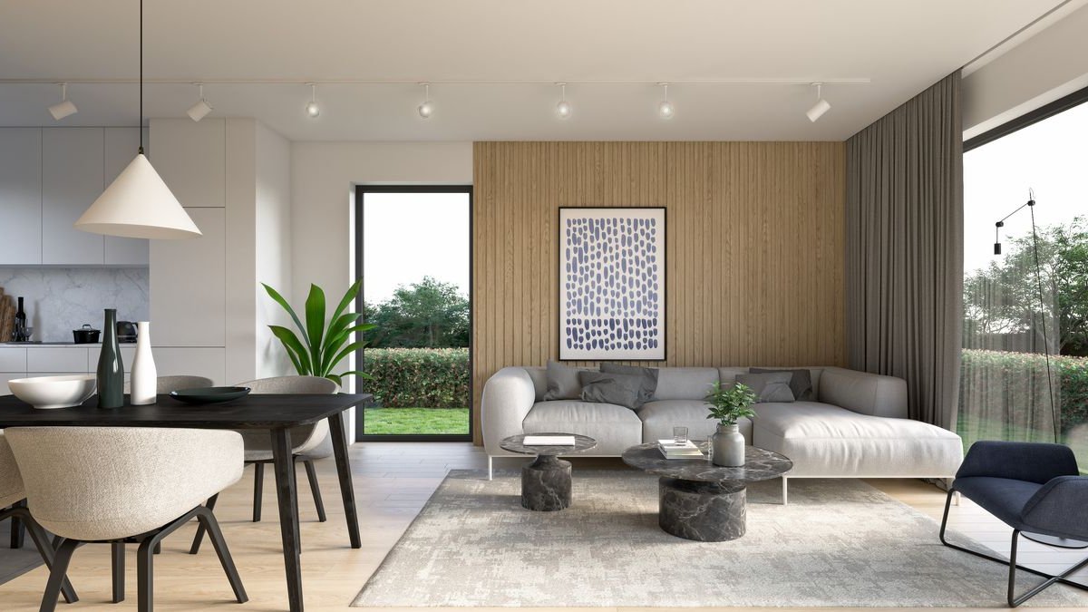 Komorniki 108 m2 | Ogród 136 m2 | 4 pokoje A+ | GOTOWY