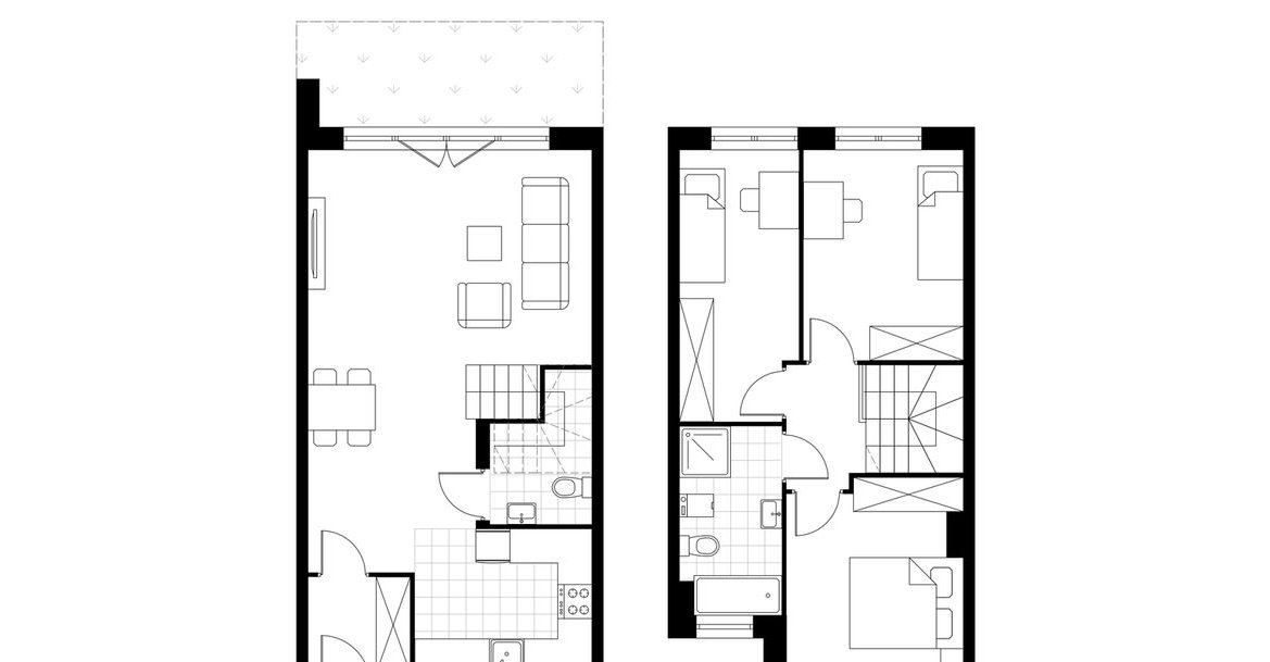 4-pokojowy dom 82m2 + ogródek Bez Prowizji