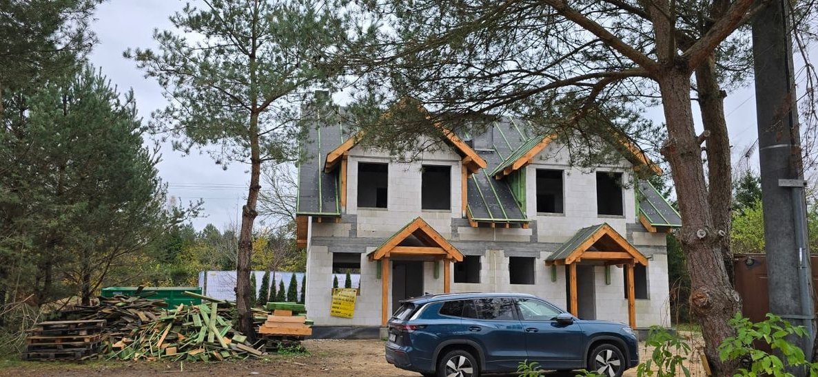 Dom Warkały w standardzie deweloperskim