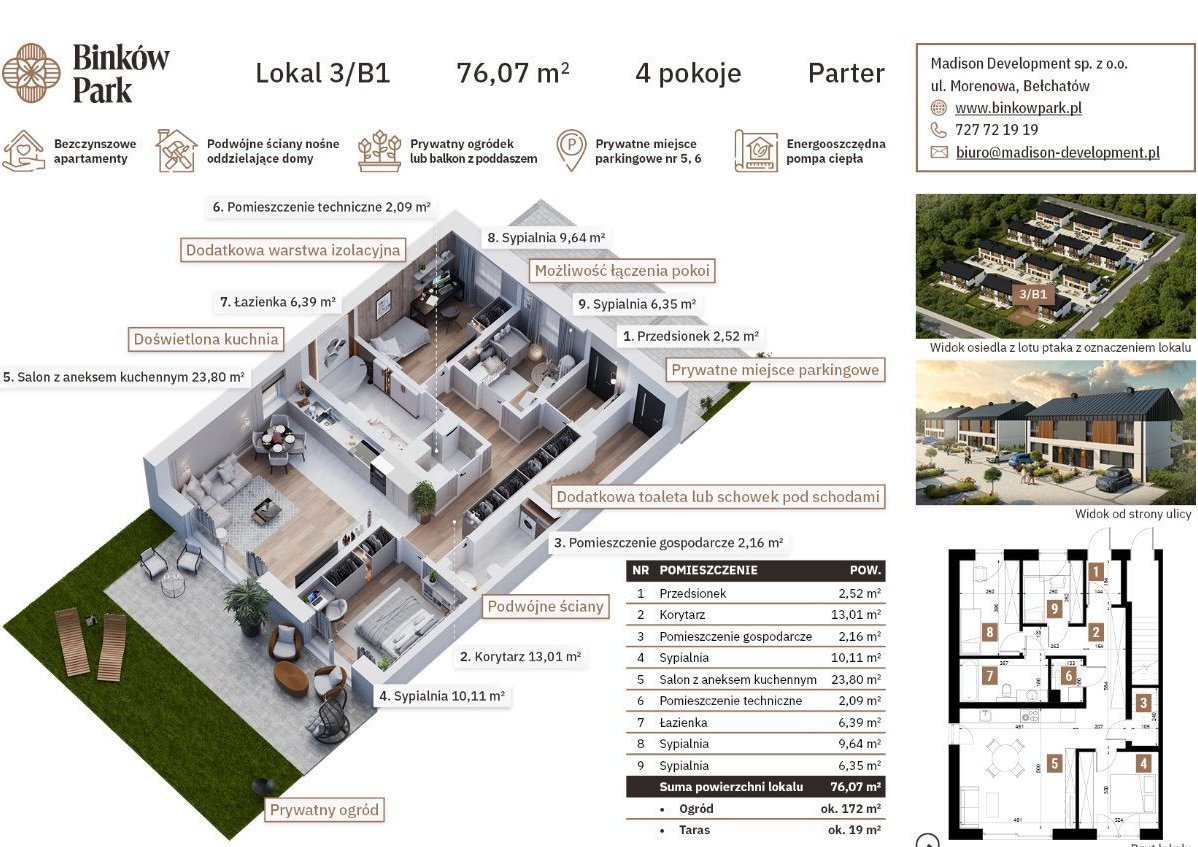 Binków Park - Dom B1 - NOWA INWESTYCJA -