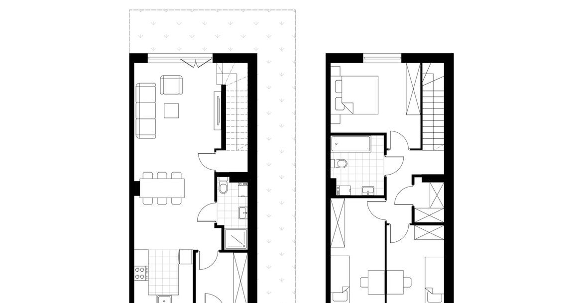 5-pokojowy dom 84m2 + ogródek Bez Prowizji