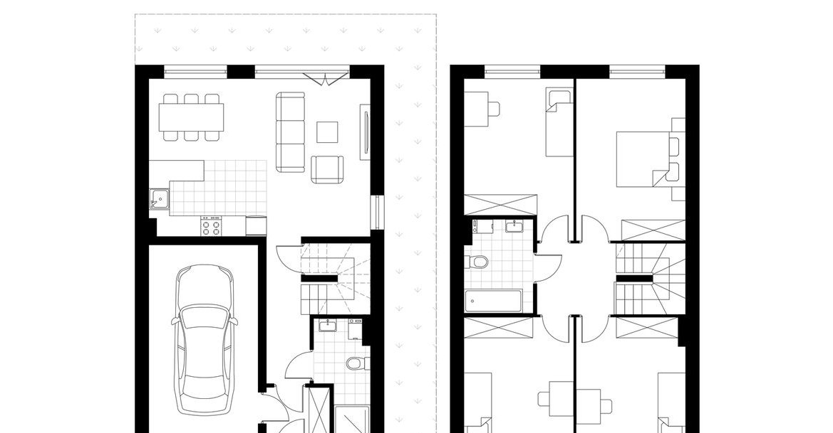 6-pokojowy dom 118m2 + ogródek Bez Prowizji