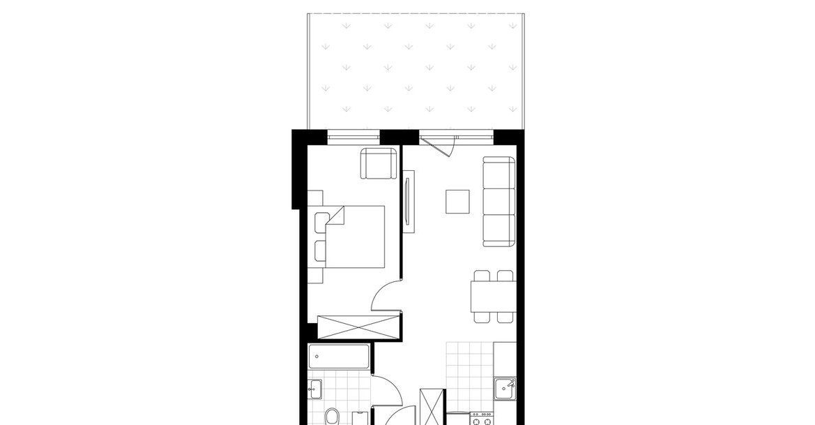 2-pokojowe mieszkanie 39m2 + ogródek Bezpośrednio
