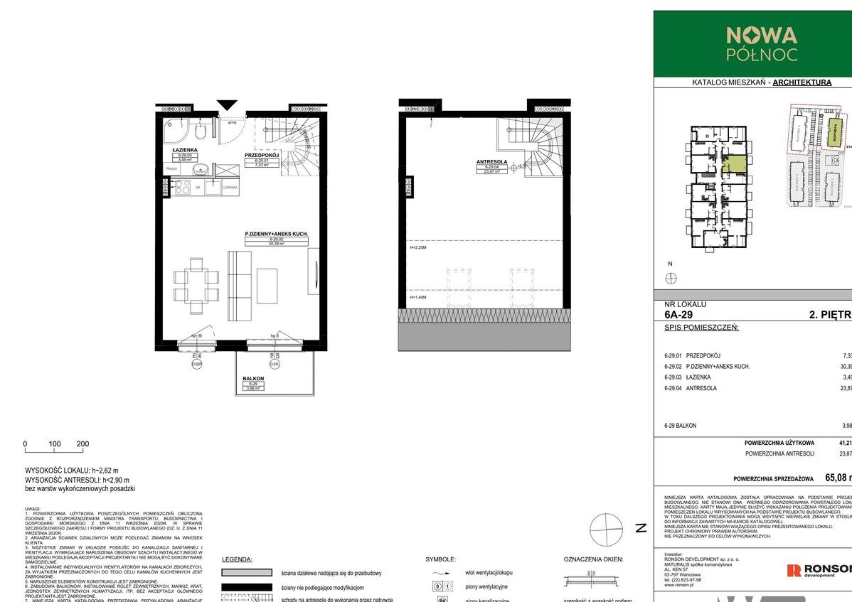 3-pokojowe mieszkanie 65m2 + balkon Bezpośrednio