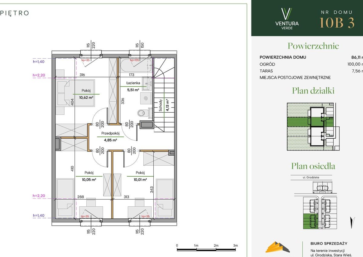 4-pokojowy dom 86m2 + ogródek Bez Pośredników