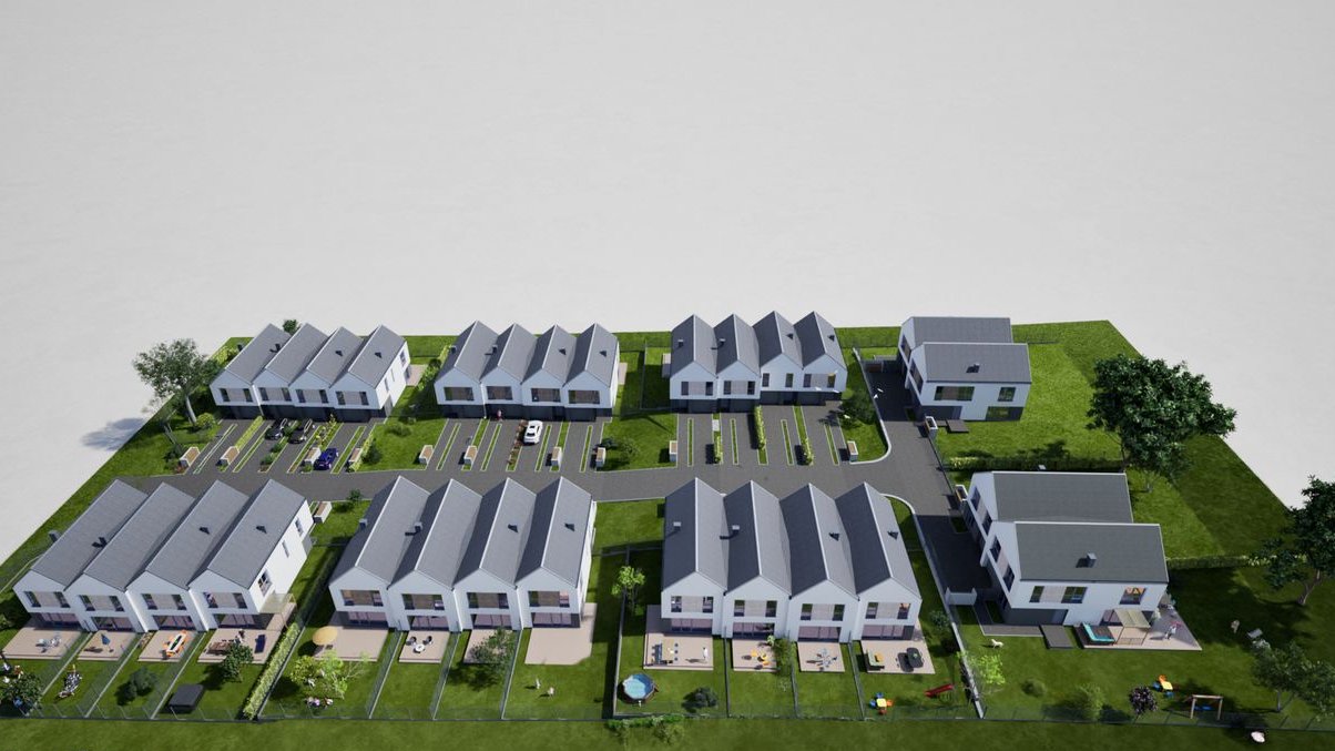 Nowy dom jednorodzinny na Osiedlu "Domy na Przylesiu"