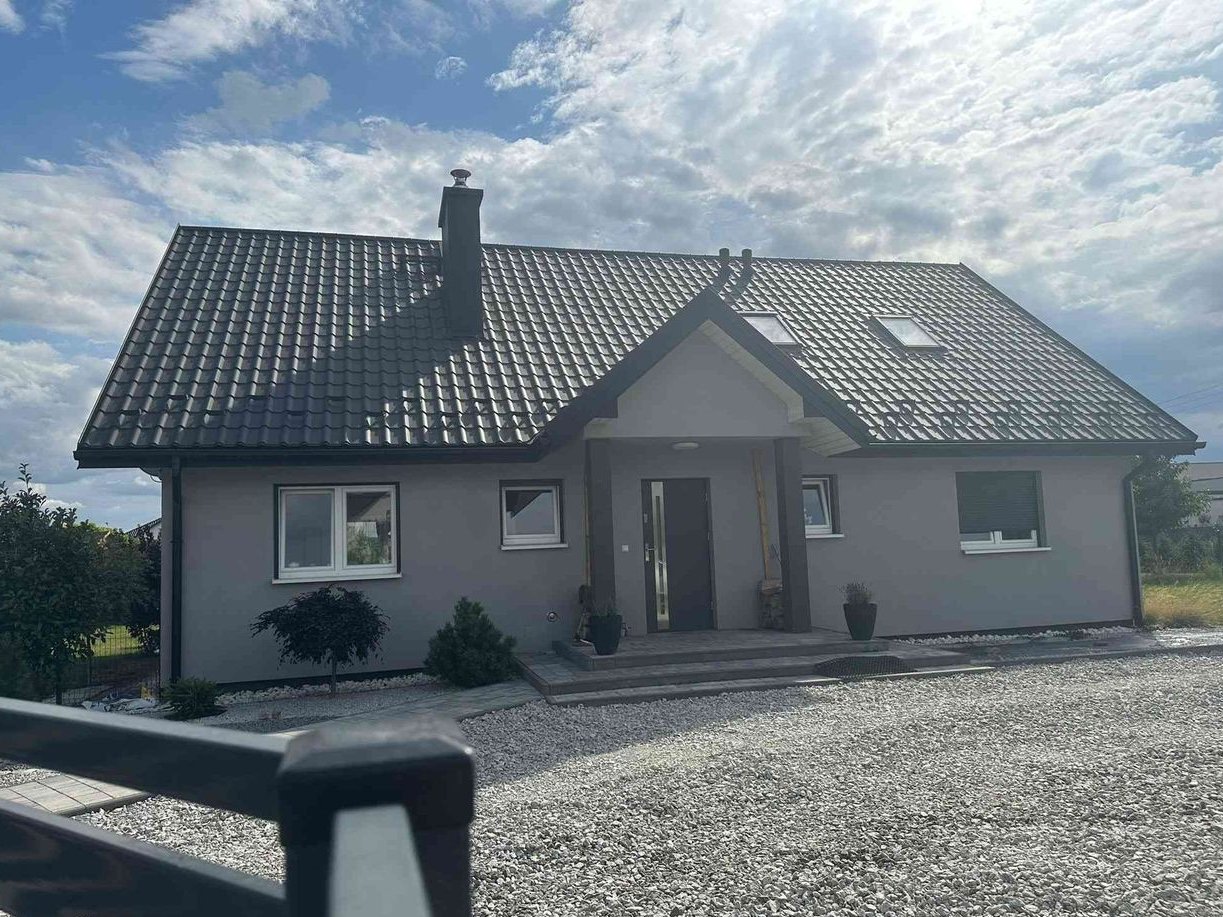 Dom wolnostojacy szkieletowy