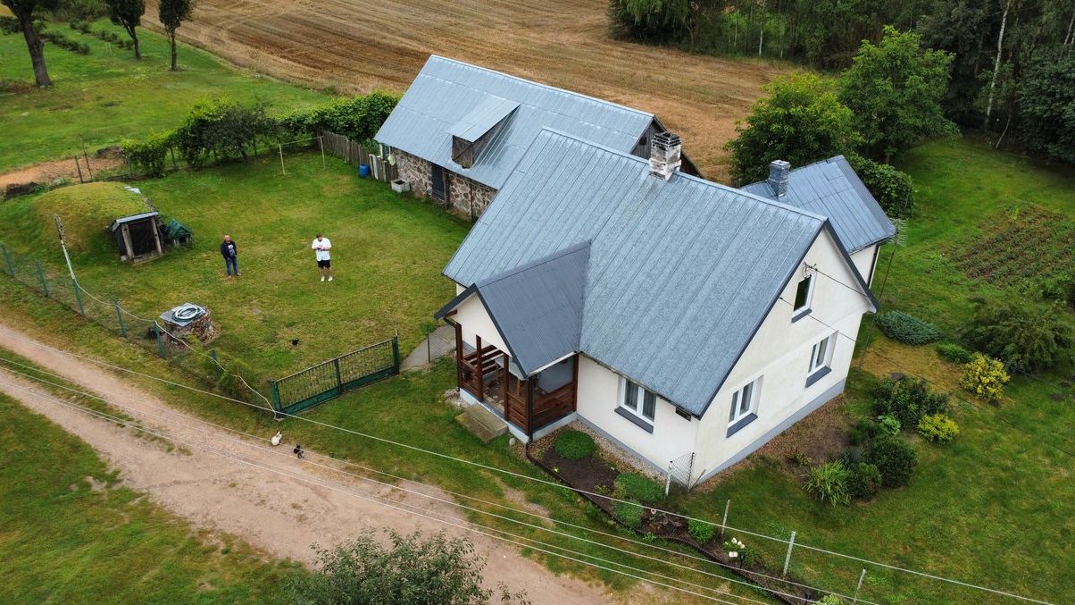 Sprzedam Siedlisko w Skieblewie - z działką 1900 m2 - dom 62 m2