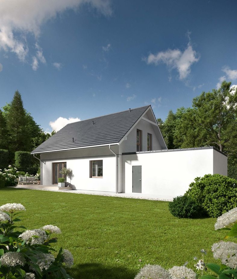 Dom Ola A z garażem, Czechowice- Dziedzice, ul. Lipowska