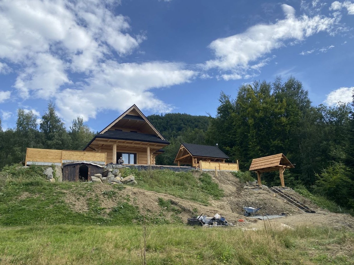 Dom z półbala, willa, gotowy dochodowy biznes, rezydencja wypoczynkowa