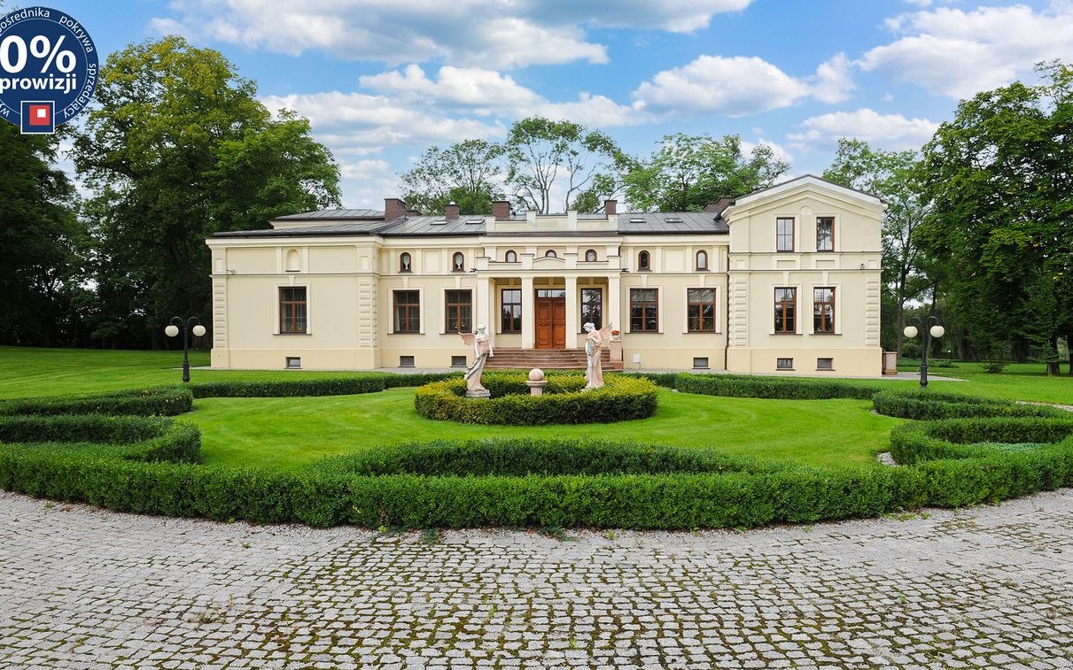 Prestiżowa rezydencja z basenem i zabytkowym parkiem | Cieszanowice.