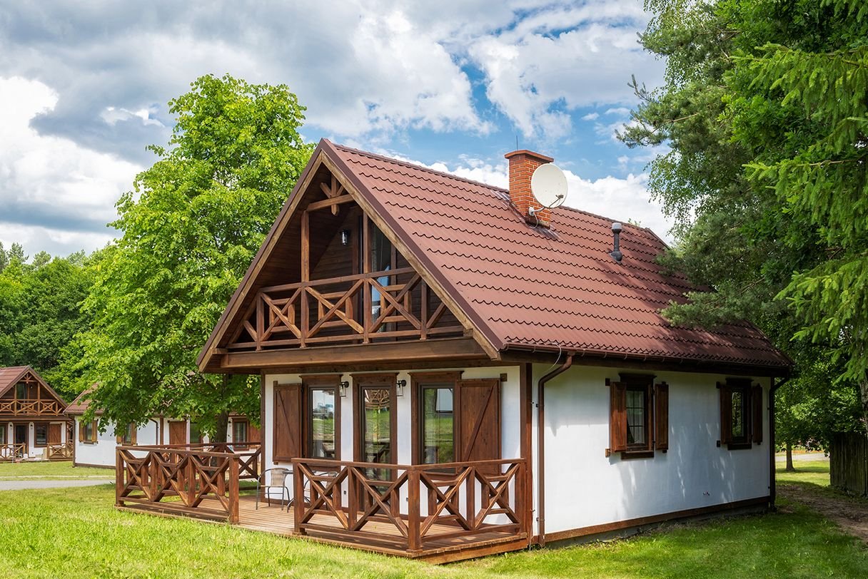 Dom , Warmia, Działka, Jezioro, Las, Gietrzwałd