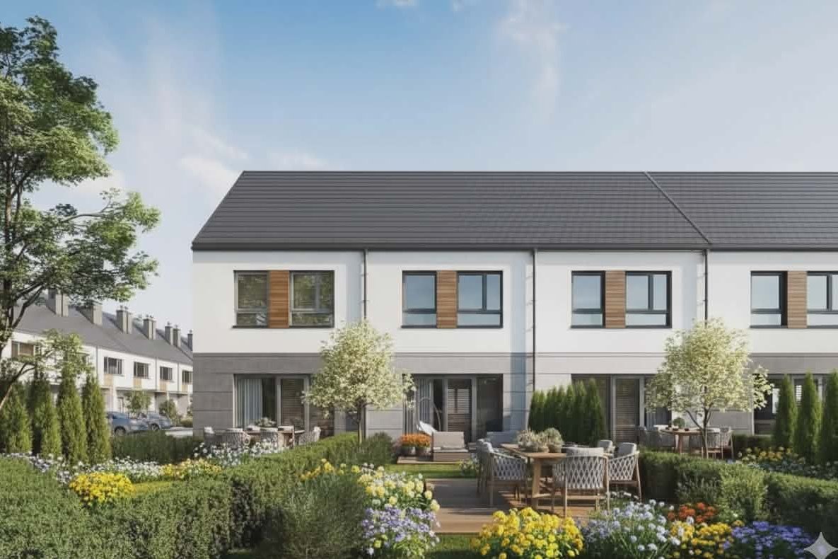 DOM 101m²pod Wrocławiem w CENIE MIESZKANIA we Wrocławiu+OGRÓD+LAS