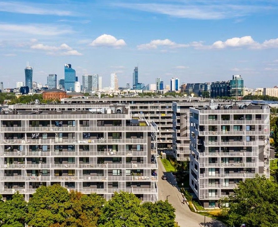 2-3 pokoje ,Wola-Odolany, tylko 18300m2 --54.5m2