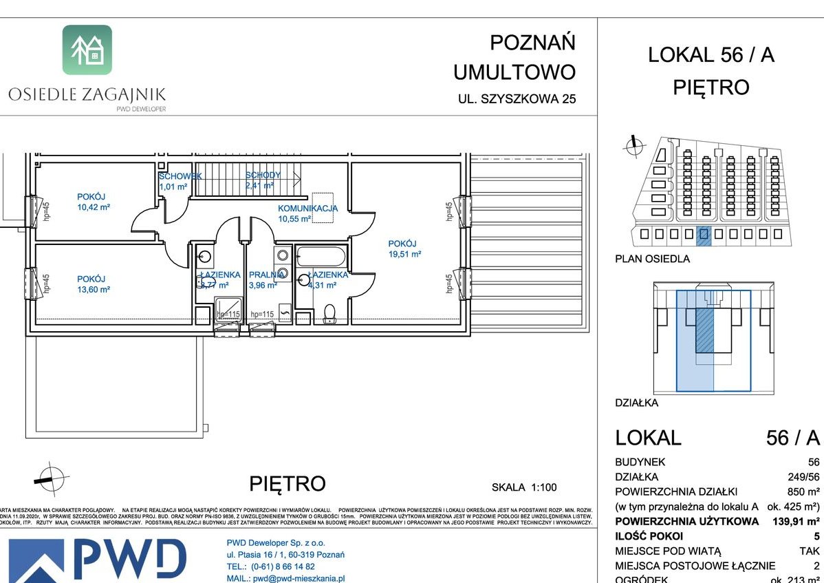Osiedle Zagajnik (domy) | 5-pok. | A56/A