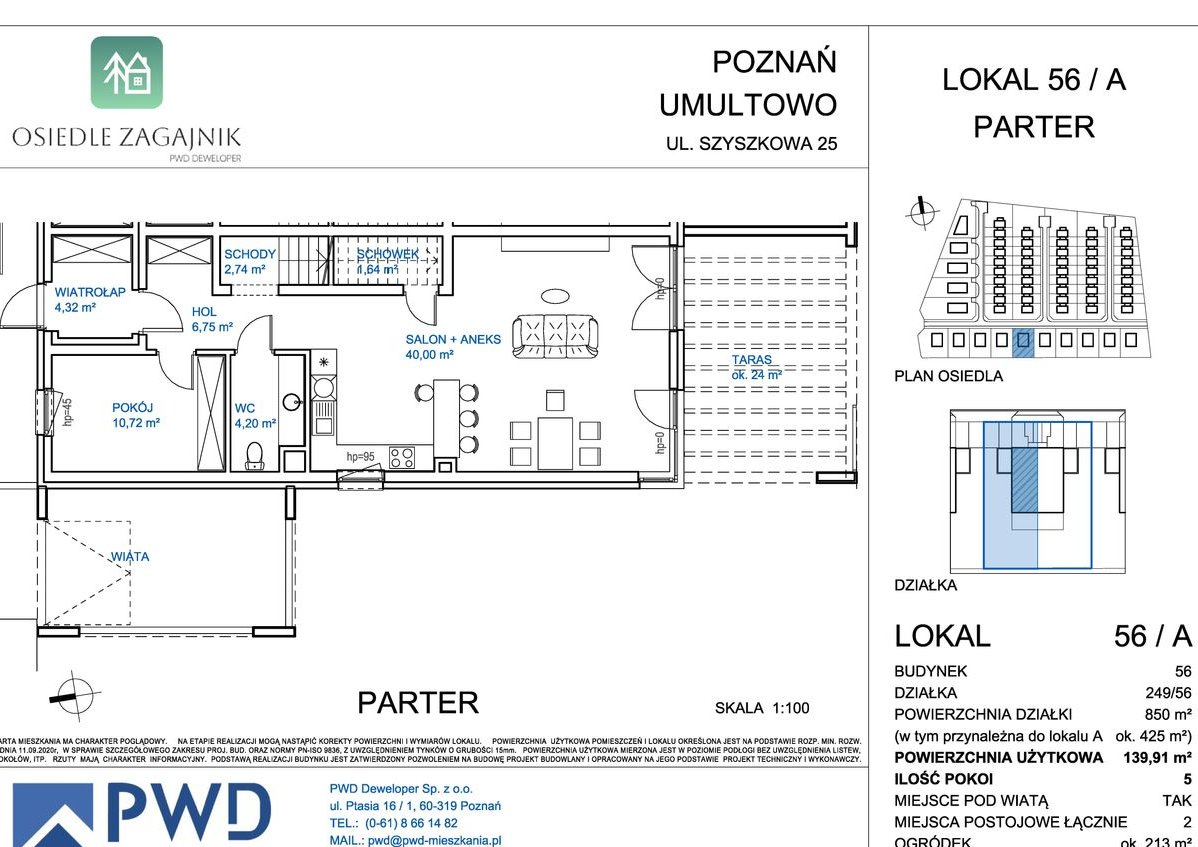 Osiedle Zagajnik (domy) | 5-pok. | A56/A