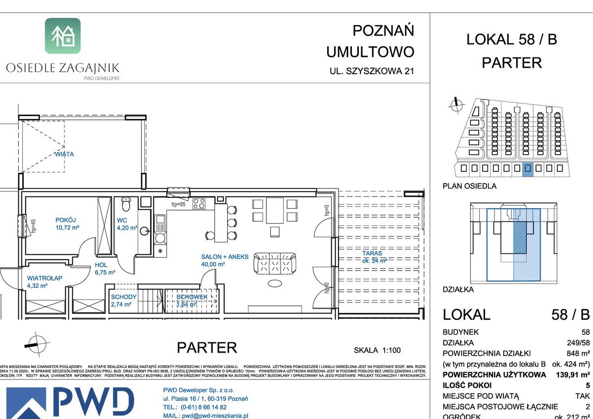 Osiedle Zagajnik (domy) | 5-pok. | A58/B