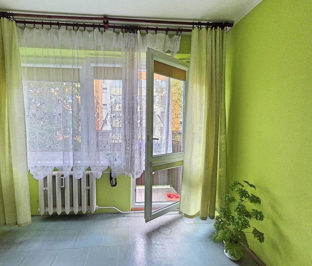 4 pokoje na 62 m2 na 1 piętrze