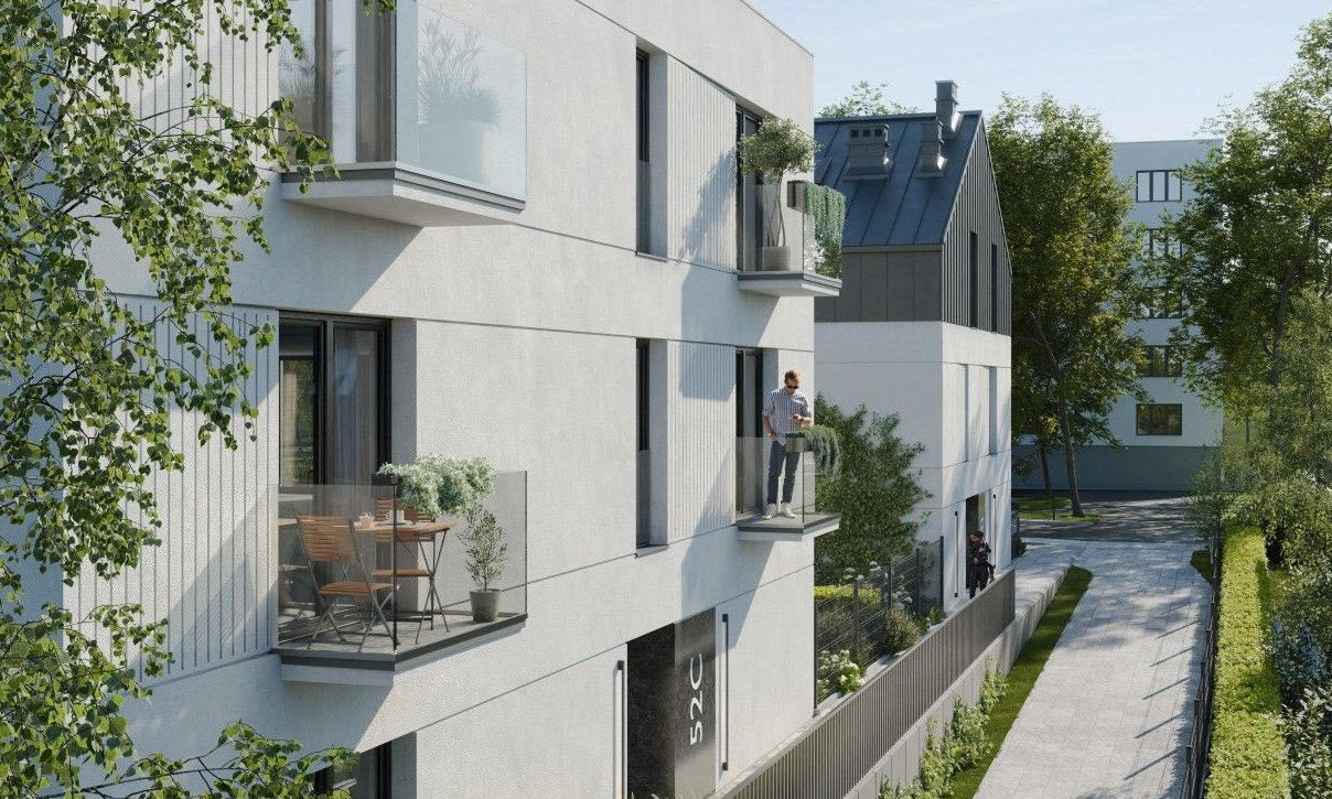 Nowoczesna kawalerka z ogródkiem w nowej inwestycji na Prokocimiu.