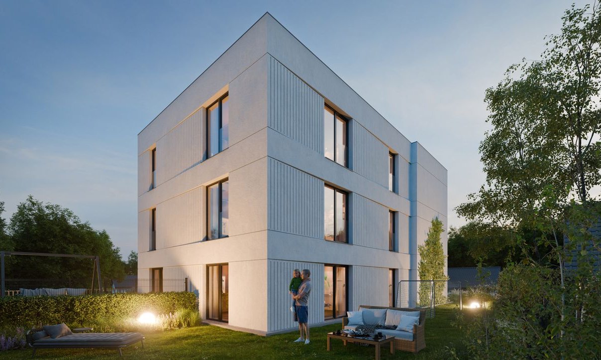 Nowoczesna kawalerka z ogródkiem w nowej inwestycji na Prokocimiu.