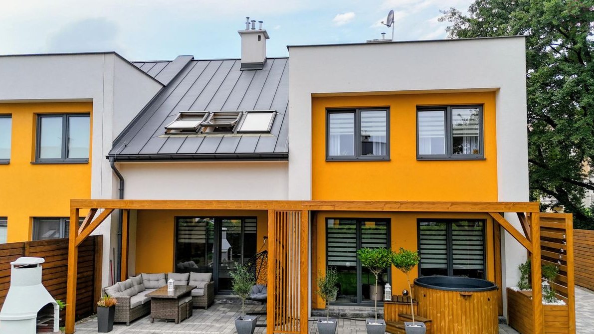 Luksusowy dom w miescie dla miłośników komfortu