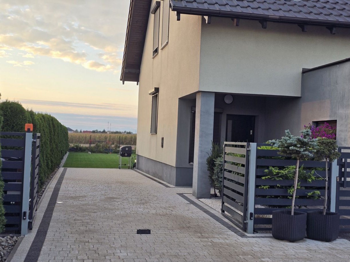 Dom/Bliźniak blisko natury Stęszew/Witobel PIĘKNA DZIAŁKA