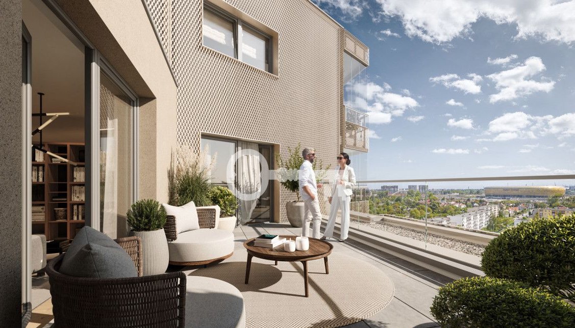 Nowoczesne mieszkanie niedaleko plaży w Brzeźnie