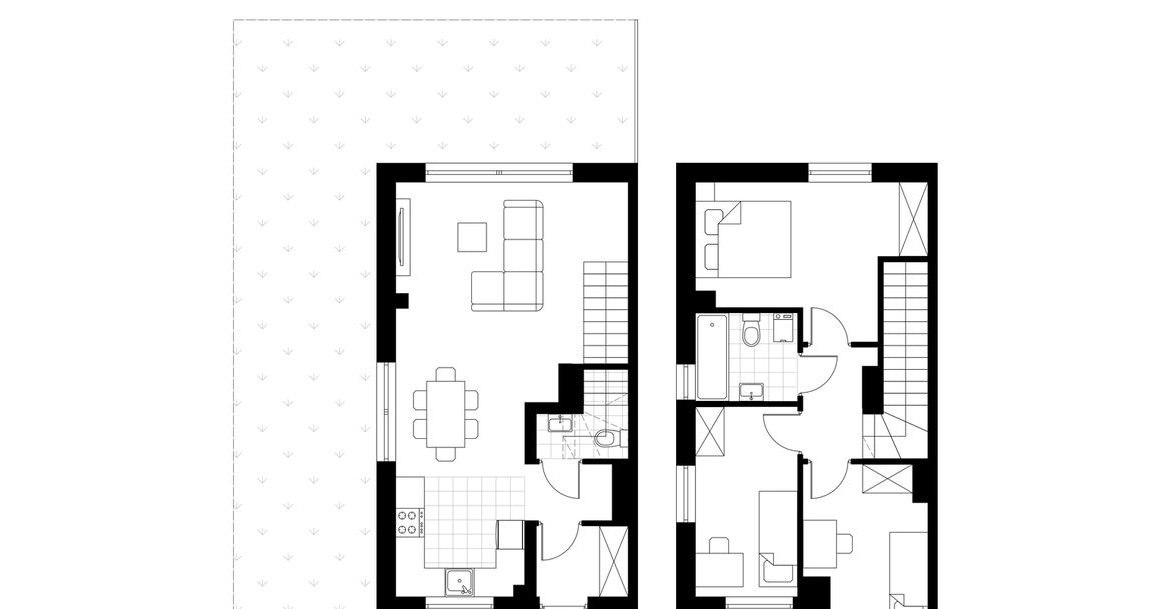 4-pokojowy dom 66m2 + ogródek Bez Prowizji