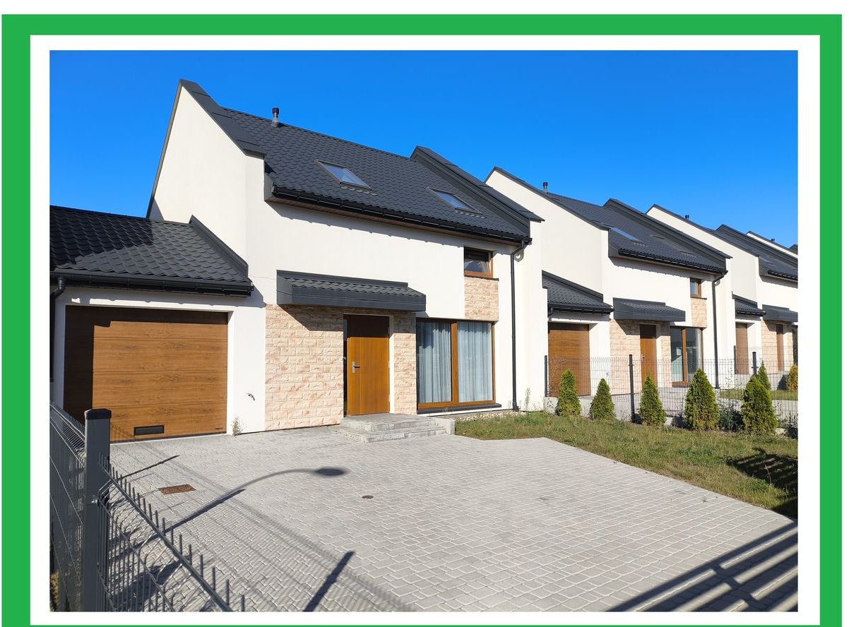 Nowoczesny, energooszczędny dom z poddaszem