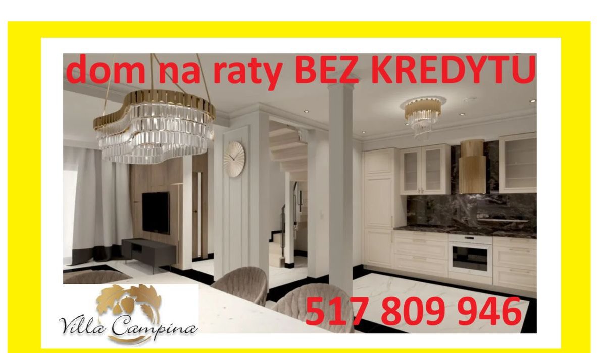 Dom na RATY BEZ KREDYTU lub RABAT
