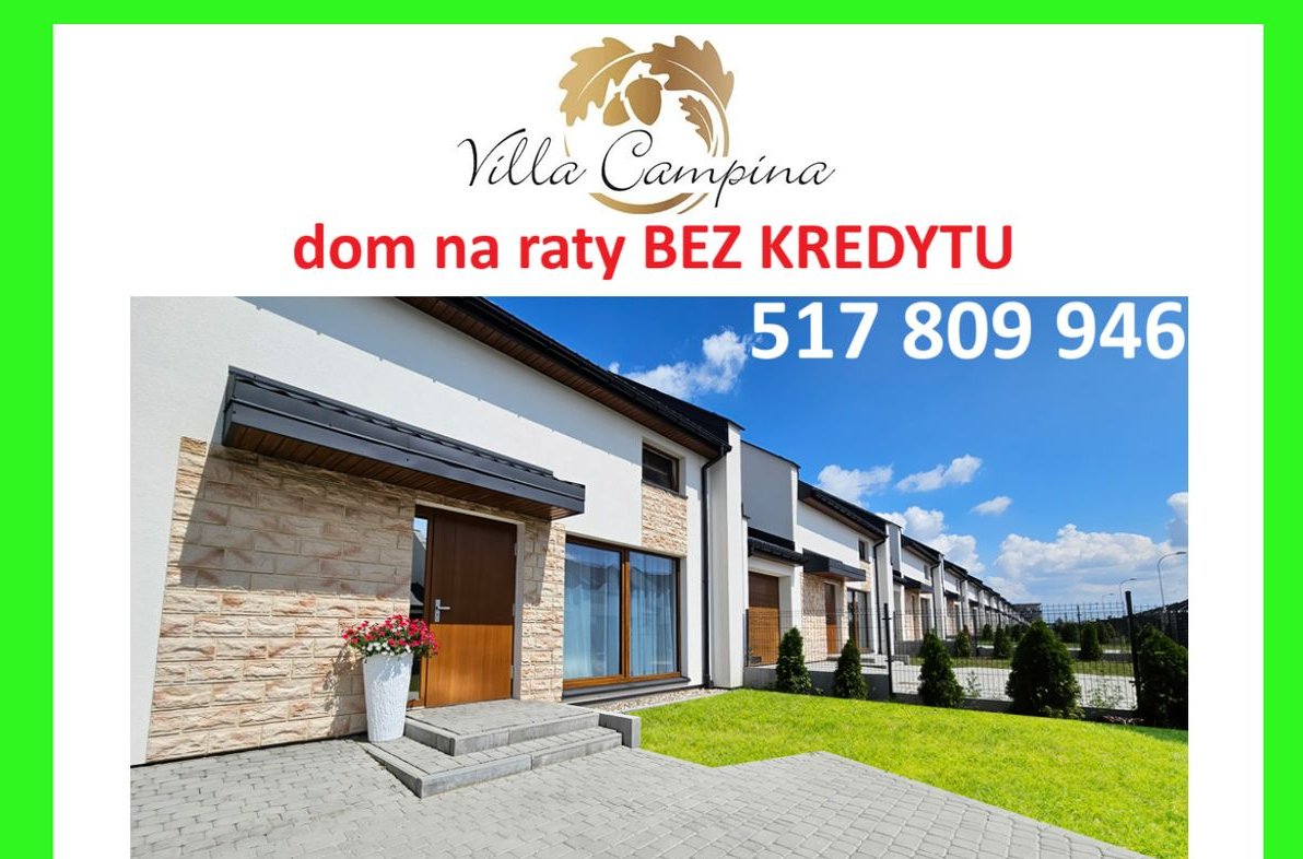 Dom na przedmieściach Ożarowa Mazowieckiego